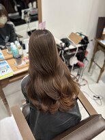 ハピネス 梅田茶屋町店(HAPPINESS)&nbsp;ショコラブラウン 韓国ヘア オルチャンレイヤー 艶髪