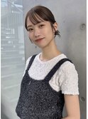 中目黒/ショート/ナチュラル/カラー/韓国/髪質改善._.