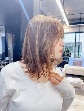 ファンナギンザ(FaNNa ginza) フェイスレイヤー/韓国レイヤー/透明感カラー/シースルー/前髪