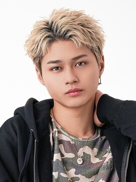 メンズヘアセンス 渋谷(MEN'S HAIR SENSE) スパイキーショート/フェザーパーマ/ブリーチ/ニュアンスパーマ