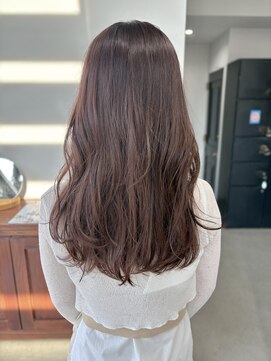 ヘアー アイス 御器所本店(HAIR ICI) ブリーチなし柔らかココアブラウン艶髪秋カラー冬カラーレイヤー