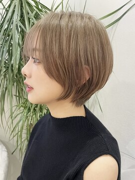 アスター 天神大名店(Aster) 福岡で叶う/オリーブグレー/小顔に見えるヘア/ココアベージュ