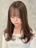 スタッフおすすめ☆【透明感×ツヤ感】ケアカラー+トリートメント￥12，100～