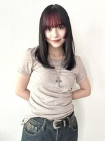 アンラヴェスト(AN LOVEST mashup hs)&nbsp;フェイスフレーミング/姫カットレイヤー/レッドブラック☆☆