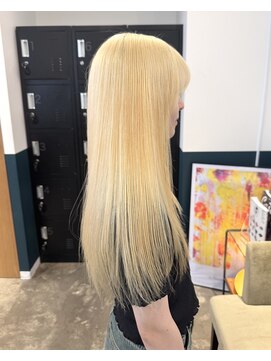 ソル オモテサンドウ 表参道 青山(SOL . OMOTESANDO) 抜きっぱなしブロンド stylist聖斗