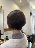 大人ショートボブ