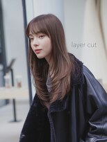 クオン 伊勢崎(QUON.)&nbsp;ミディアムレイヤーカット　似合わせカット