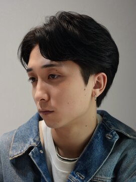 レタッチ バイ フィフス 銀座(RETOUCH by fifth) 新橋メンズパーマフェザーパーマシャドウパーマセンターパート