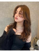 エヌ 大阪梅田茶屋町(enu)&nbsp;韓国風レイヤーカット×ダークブラウン