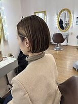 シャンプーボーイ 佐賀(SHAMPOO BOY)&nbsp;大人ボブ×ミニボブ  20代30代40代　　【ハイライト/イルミナ】
