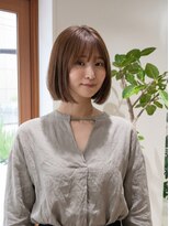 モードケイズ マノン(MODE K's MANON) 【王道愛され】切りっぱなしボブ×艶カラー