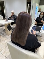 ケンジ 平塚 アネッタ(KENJE annetta) 艶髪ストレート 髪質改善カラー 髪質改善トリートメント