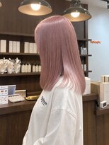 ニュースエン(newseN:)&nbsp;ピンクベージュ/ダブルカラー/ケアブリーチ/髪質改善/新潟/万代