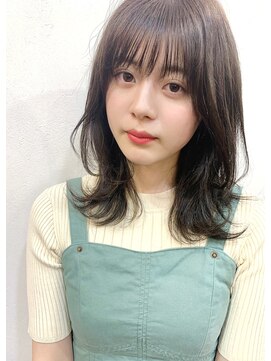 レイラバイアフロート 吉祥寺(Lila by afloat) 【アフロート小笠原】くびれミディアムとシースルーバング