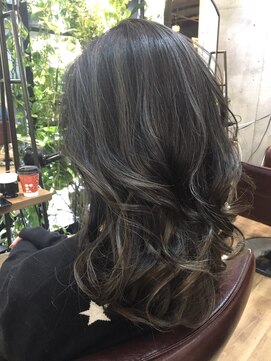 ロダット 横浜(LODAT by little) 大人ハイライト×オリーブベージュ【LODAT横浜】