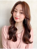 アフロートみきな韓国ヘア20代面長丸顔ヨシンモリヌナモリくびれ