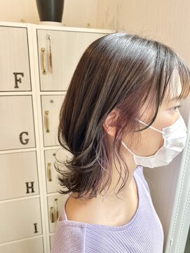 ヘアデザイン ノア(Noa) インナーパープル