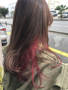 ヘアデザイン ダブル(hair design Double) インナーカラー