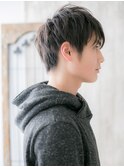 イケメン☆ニュアンスカラー束感涼しげヘアL