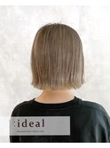 20代30代40代☆ダブルカラーで、ハイトーン☆みるグレージュ☆