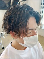 ラ メール ヘア デザイン(La mer HAIR DESIGN)&nbsp;センターパート×ツイスパミックス