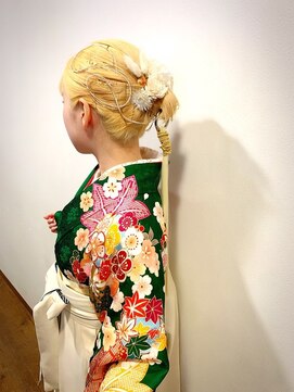 アクティフ(actif) ーKITSUKEーby actif 2022年卒業袴の着付けヘアセット名駅3分