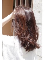 オーブ ヘアー リリー 博多2号店(AUBE HAIR lily)&nbsp;レッド系カラー