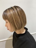 ネオリーブギンザ 銀座店(Neolive GINZA)&nbsp;銀座 ハイライト　ミニボブ