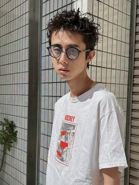 ヒュージ 三軒茶屋(huge) スパイキーショート/束感ショート/ツーブロックマッシュ