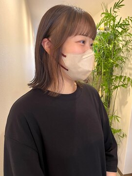 スウィートラヴィール(Sweet Ravir) フェイスフレーミング×切りっぱなしボブ