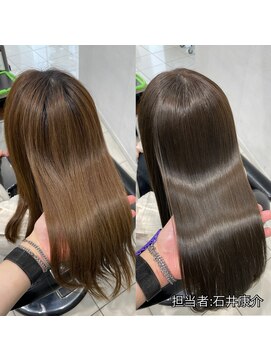 IJK 表参道 【髪質改善縮毛矯正＋treatment税込￥16500】髪質改善縮毛矯正