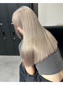 5521シルキーベージュハイライトグレーベージュハイトーンカラー