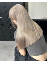 ベレーザ 渋谷(BELEZA)&nbsp;5521シルキーベージュハイライトグレーベージュハイトーンカラー