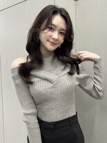 ジーナ 名駅(XENA.) 《karen8》グレージュ/韓国/透明感カラー/ワンホンヘア/レイヤー