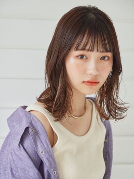 リトル 足利(little) 秋のマロンベージュ×インナーカラー