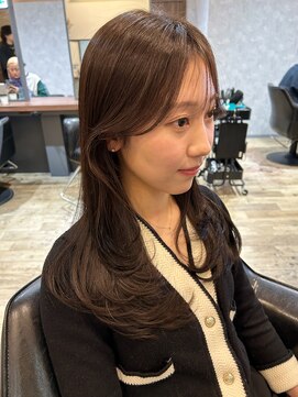 ミラ(MIRA) 顔まわりレイヤー/ざくざくレイヤー／シースルーバンク／韓国風