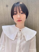 ハンク 表参道(Hank.)&nbsp;丸みのあるショートボブ//美髪/[表参道]
