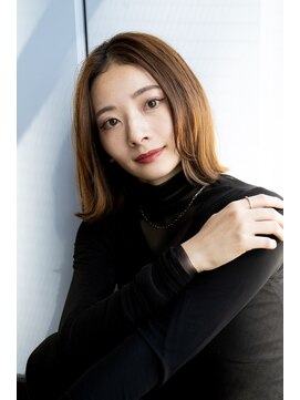 レノラ 本町(LENORA) 20代30代大人かわいいナチュラル暗髪ゆるめパーマヘア