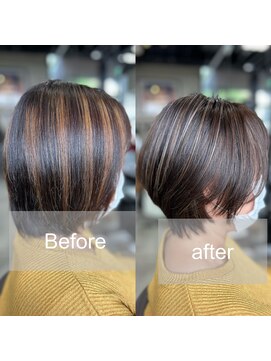 バグジー 黒崎(BAGZY) 白髪ぼかし