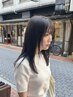 【新規人気No.1！】カット+プレミアムカラー+COTA保湿トリートメント￥15000