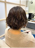 ショートパーマ/大人可愛い
