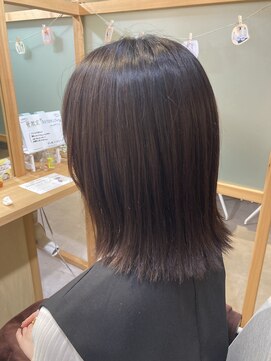 シェリール 八千代台駅(CHERIR) 【カット＋髪質改善TR】軽さのあるロブスタイル★彡