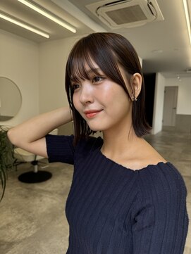 エニ 自由が丘(ENi) イメチェン/ハッシュカット/フルバング/似合わせカット/自由が丘