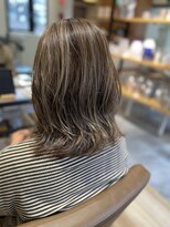 パプスドコワフュール 甲子園口店(Pap's de coiffeur)&nbsp;外国人風3Dハイライトグレージュ