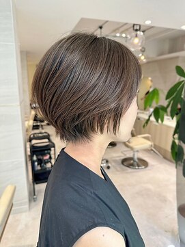 ミズチャーム(Ms.CHARM) 似合わせショート/透明感ブラウン