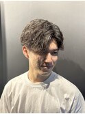 <理容室>メンズパーマ　ツイスパ　スパイラル　ツイスト　七三