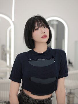 コア 表参道(COA) ボブヘア/レイヤーカット/ウェットヘア/オリーブベージュ/表参道