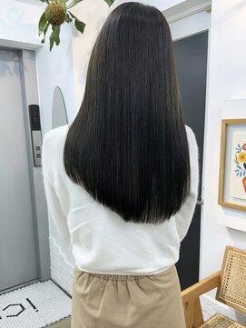 イコ 表参道原宿(ico) オリーブグレージュ イルミナカラー LAケラチントリートメント