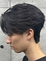 フイ 新宿3丁目(Hui)&nbsp;ハイトーンカラー/マッシュパーマ/アースカラー/men's/