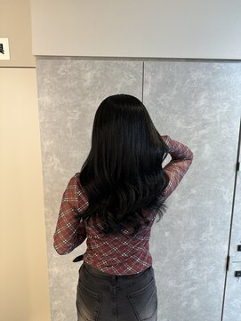 ガルボヘアー 名古屋栄店(garbo hair) #名古屋#栄#プルエクステ#ロング#黒髪#エクステ#ナチュラル